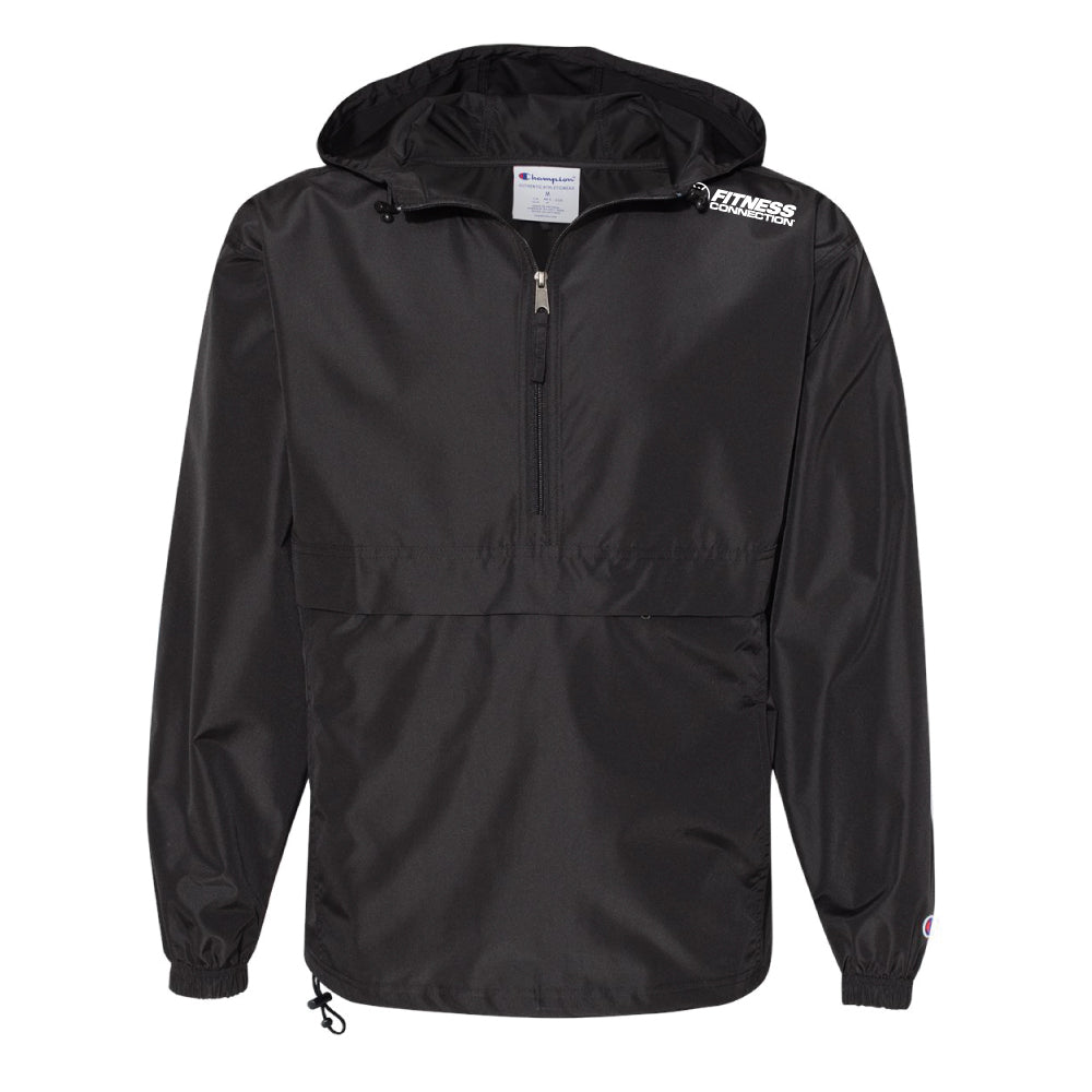 Champion 1/4 Zip Lightweight Pullover - Black