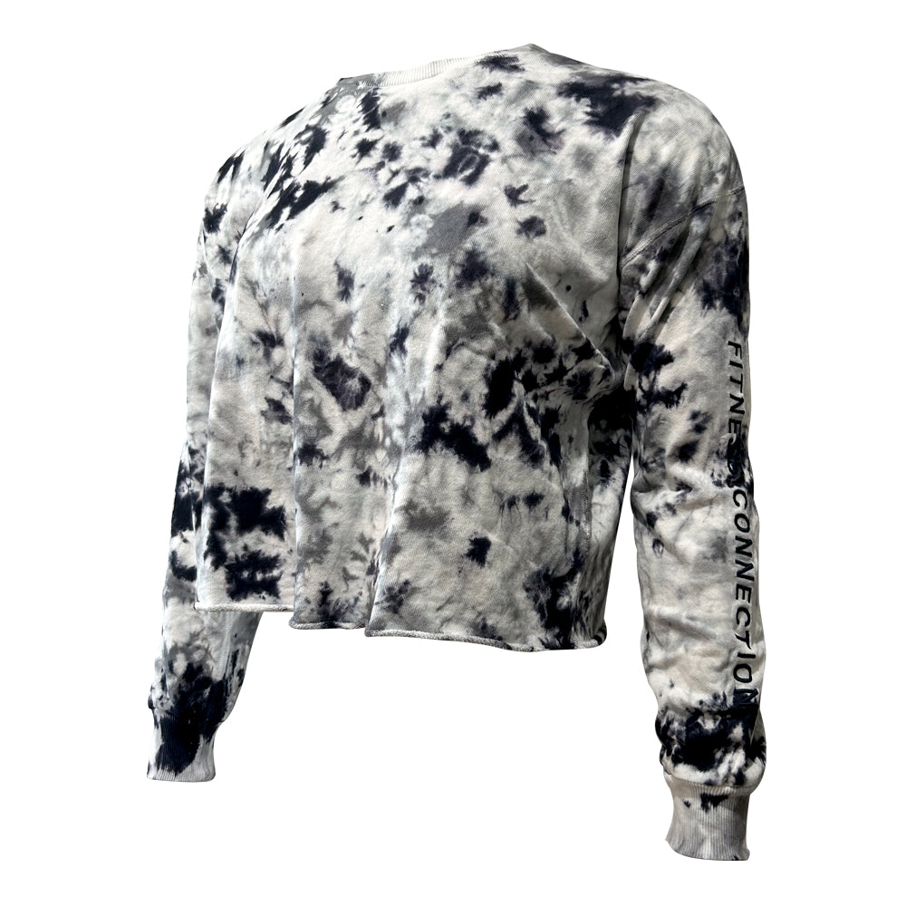 FC Tie Dye Crop Sweatshirt - Ladies
