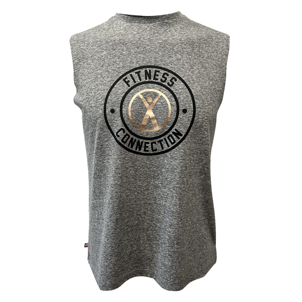 Circle Logo Foil Muscle Tank