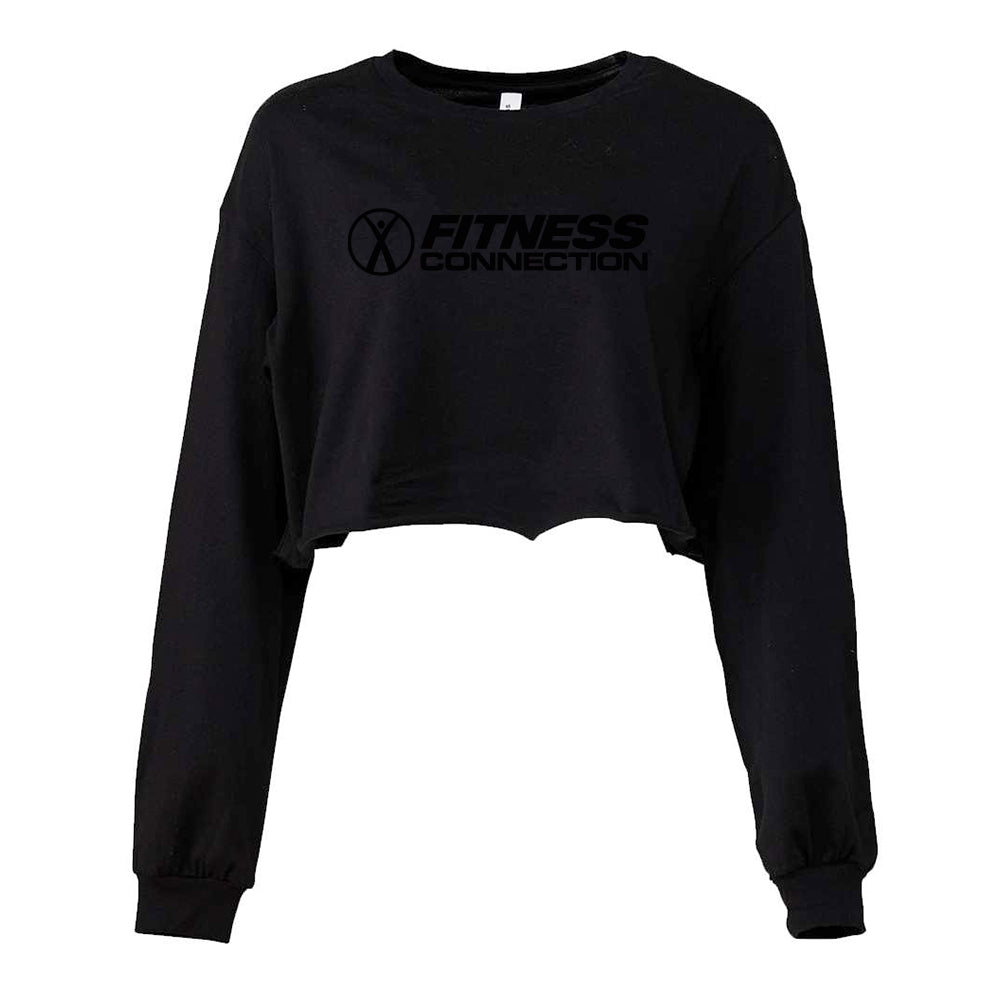 Long Sleeve Crop Tee - Ladies